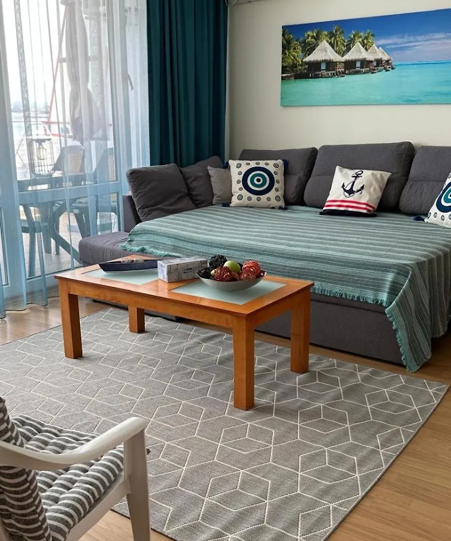 Sea Paradise 2-Room Seafront Apartment in Sveti Vlas Burgas City